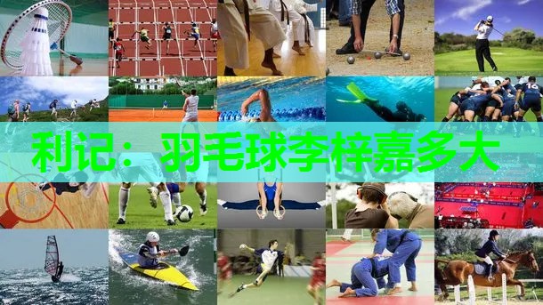 利记：羽毛球李梓嘉多大