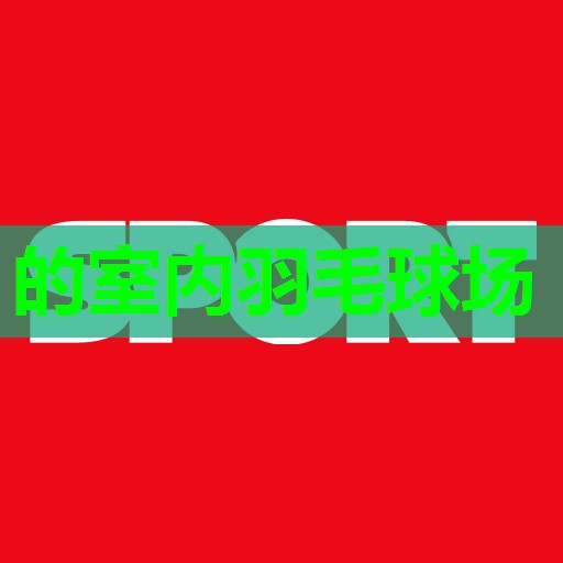 的室内羽毛球场