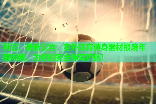 最新公告:室外体育健身器材报废年限明确,为你的安全保驾护航! 最新公告:室外体育健身器材报废年限明确,为你的安全保驾护航!